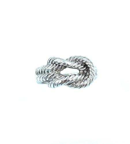 Bague Hermès. Bague vintage argent 58 Facettes