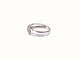 Bague 54 Bague or blanc et diamants 58 Facettes GG-14