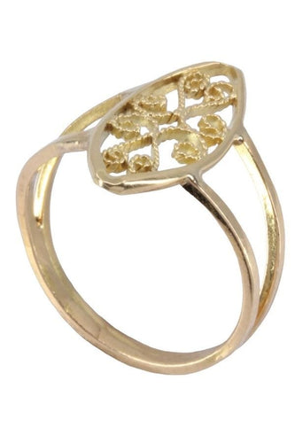 Bague 52 BAGUE MODERNE FILIGRANE 58 Facettes 065321