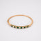Bracelet BRACELET BERYLES VERTS ET DIAMANTS 58 Facettes