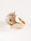 Bague Bague Rétro en or jaune, platine et diamants 58 Facettes