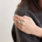 Bague 51 Bague Carrée Perle Turquoises Diamants 58 Facettes 230437