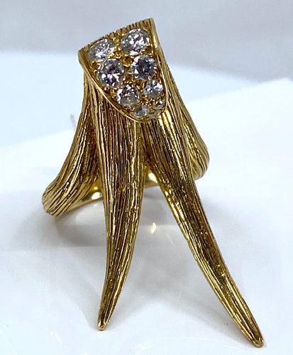 Bague 49 MAUBOUSSIN - Bague diamants de 1967 58 Facettes