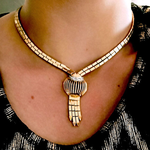 Collier Collier ART DÉCO 58 Facettes V68
