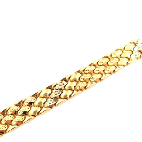 Bracelet Bracelet manchette 3 ors 58 Facettes 2914