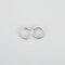 Boucles d'oreilles Créole en Or blanc & diamants 58 Facettes