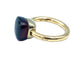 Bague 53 POMELLATO.  Collection Nudo, bague 2 ors et grenat 58 Facettes