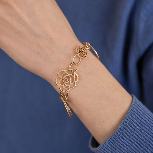 Bracelet CHANEL - Bracelet Camélia 58 Facettes