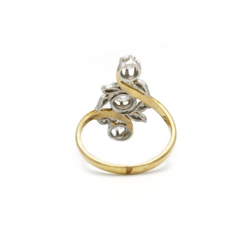Bague Bague Or Platine & Diamants 58 Facettes 230254R