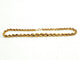 Collier Collier Or Rose Maille Corde 58 Facettes 3124/1