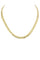 Collier COLLIER MAILLE PLATE 58 Facettes 038781