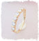 Bague Bague Demi Alliance Diamants Or Jaune 58 Facettes AB 1084