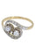 Bague BAGUE ANCIENNE TOI ET MOI DIAMANTS 58 Facettes 055471