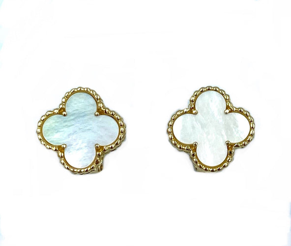 Boucles d'oreilles Van Cleef & Arpels-  Boucles d’oreilles Alhambra vintage 58 Facettes