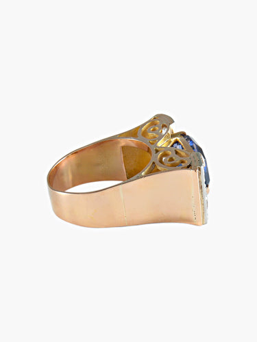 Bague 61 Bague Tank Diamants 58 Facettes