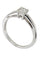 Bague SOLITAIRE "TU ES LE SEL DE MA VIE " MAUBOUSSIN 58 Facettes 044871