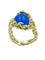 Bague GILBERT ALBERT. Bague or jaune et billes interchangeables 58 Facettes