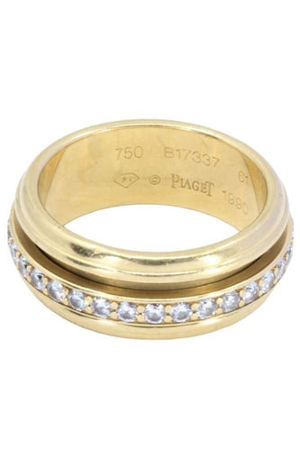 Bague 61 BAGUE "POSSESSION" PIAGET MODÈLE LARGE 58 Facettes 057871