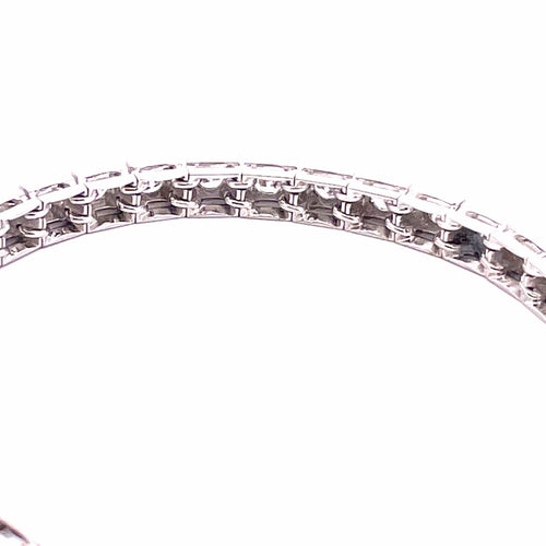 Bracelet Bracelet tennis  diamants et or blanc 58 Facettes