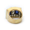 Bague 57 Bague Tank Saphirs Diamants 58 Facettes