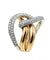 Bague Verdi. Bague 2 ors et diamants 58 Facettes