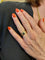 Bague 54 BAGUE MODERNE SAPHIR ET DIAMANTS 58 Facettes 064001