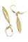 Boucles d'oreilles DORMEUSES ANCIENNES GOUTTES FACETTÉES 58 Facettes 052461