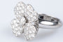 Bague 50-51 Van Cleef & Arpels - Bague "Cosmos" Or Blanc Diamants 58 Facettes BG-VANCLE4TR-104