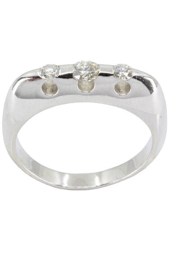 Bague BAGUE JARRETIÈRE DIAMANTS 58 Facettes