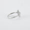 Bague 54 Bague en or blanc & diamants 58 Facettes