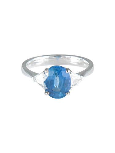 Bague 52 Bague Saphir et Diamants 58 Facettes