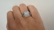 Bague 54 Bague en Or blanc, diamants 58 Facettes
