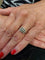 Bague 56 BAGUE DIAMANTS ANNÉES 50' 58 Facettes 070391