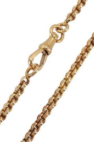 Collier CHAINE ANCIENNE MAILLE VÉNITIENNE RONDE 58 Facettes 046071