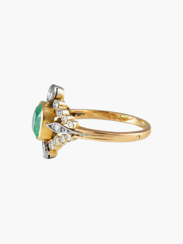 Bague 60 Bague Émeraude Diamants 58 Facettes 1462