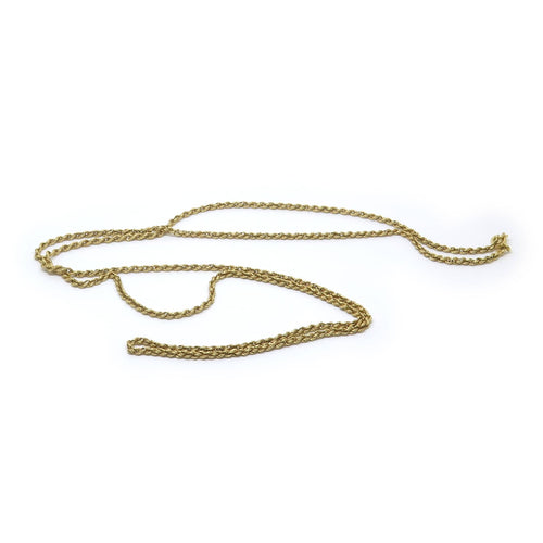 Collier Chaîne Torsadée en or 58 Facettes