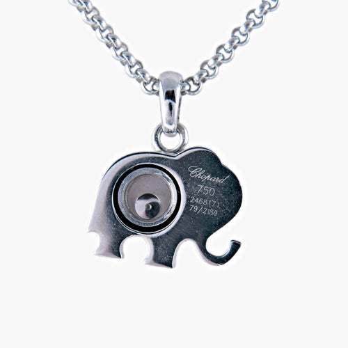 Collier CHOPARD collier pendentif Eléphant 58 Facettes