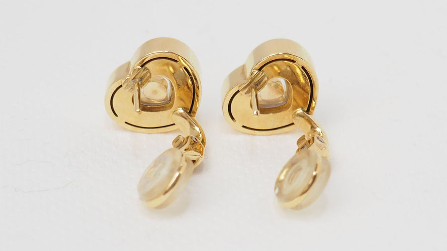 Boucles d'oreilles CHOPARD - Boucles d'oreilles Happy Diamonds Or Diamant 58 Facettes 30070