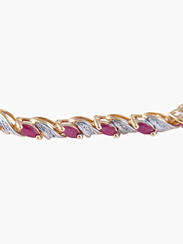 Bracelet Bracelet Ligne Rubis 58 Facettes