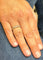 Bague 53 Alliance or jaune et diamants 58 Facettes