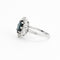 Bague 52 Bague Marguerite Saphir 12 Diamants 58 Facettes