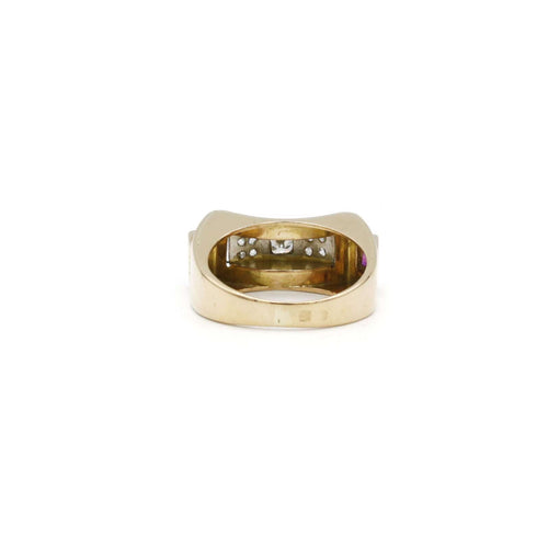 Bague 58 Bague Diamants et rubis 58 Facettes 230179R