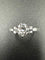 Bague 54 Solitaire platine et diamants dont 1,25ct certifié 58 Facettes