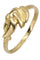 Bague 56 BAGUE MODERNE COLOMBES ET DIAMANTS 58 Facettes 048471