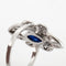 Bague Bague Marquise en Argent & pierres 58 Facettes