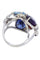 Bague 54 BAGUE MODERNE PIERRES FINES 58 Facettes 057731
