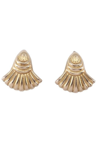 Boucles d'oreilles BOUCLES D'OREILLES MODERNES OR JAUNE 58 Facettes 073371
