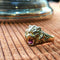 Bague Bague chevalière lion or jaune rubis 58 Facettes 2652
