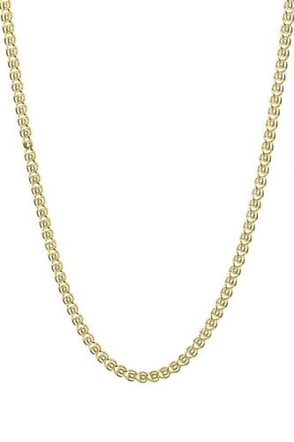 Collier CHAINE MAILLE FANTAISIE 58 Facettes 039121
