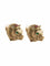 Boucles d'oreilles Boucles d'oreilles Tête de Lion Or Jaune, diamants, rubis & émeraudes 58 Facettes